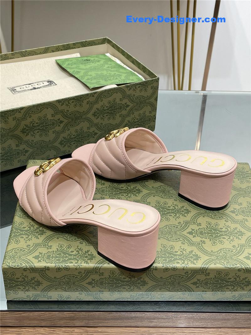 Gvc*1 gg buckle sandals slippers