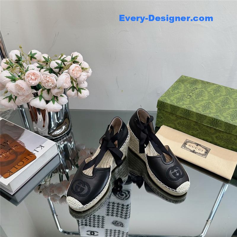 Gvc*1 wedge fisherman shoes