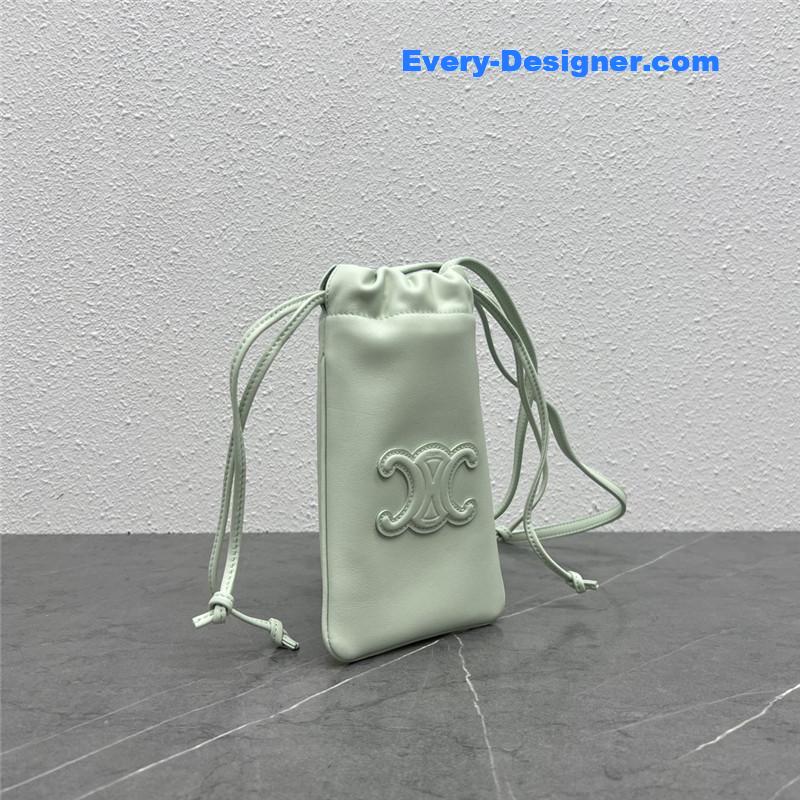 Ce1i*e drawstring phone bag