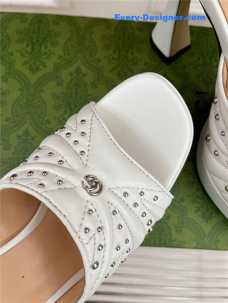 Gvc*1 platform rivets high heels