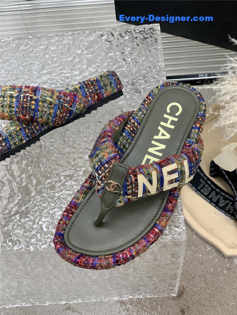 CC flip logo flops