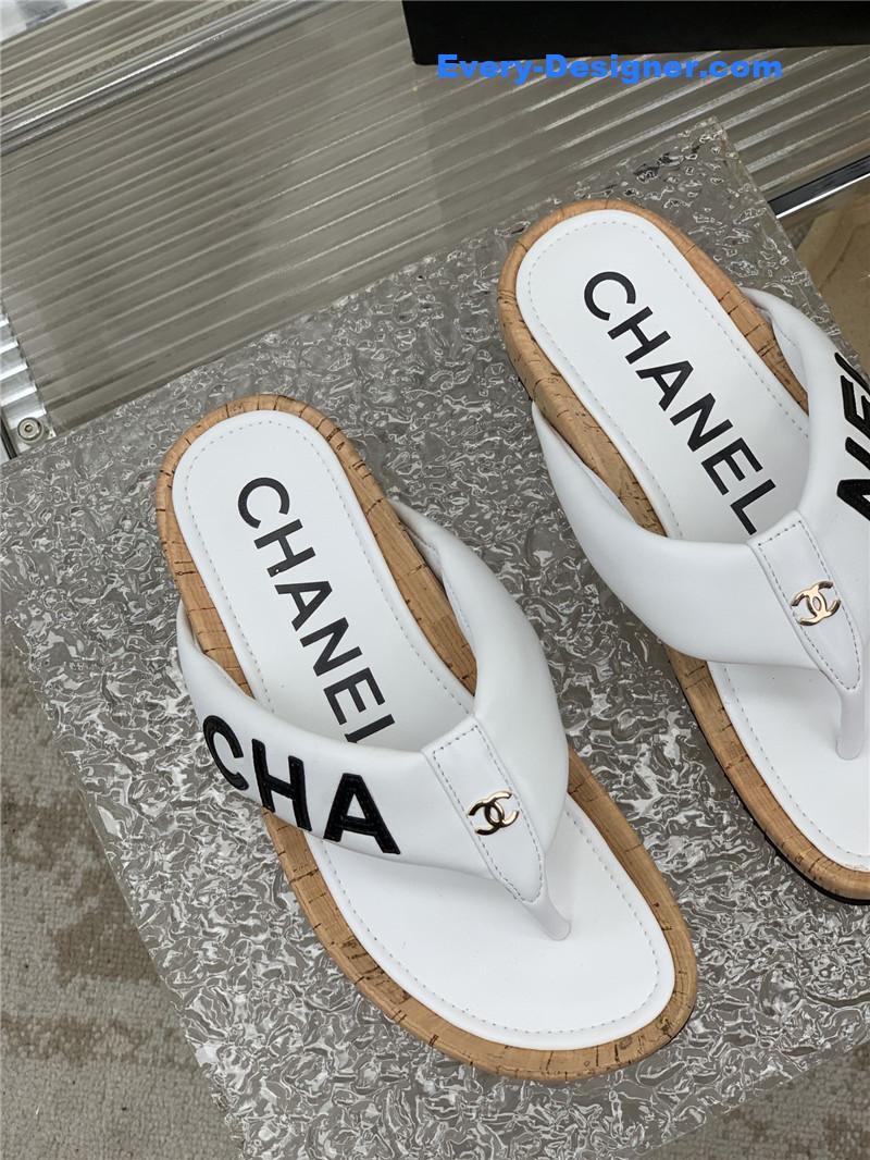 CC flip logo flops