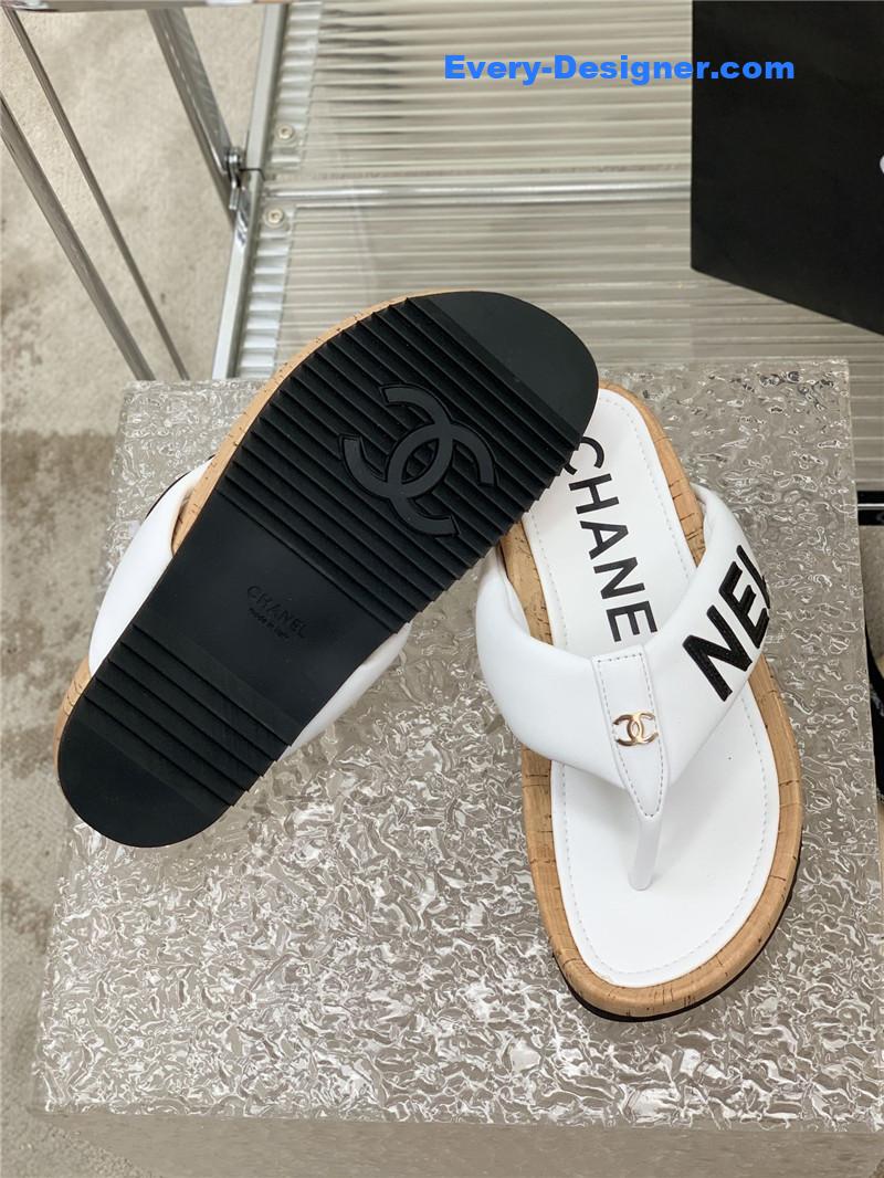 CC flip logo flops