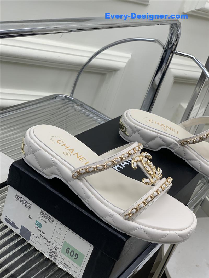 CC new silk sheepskin slippers