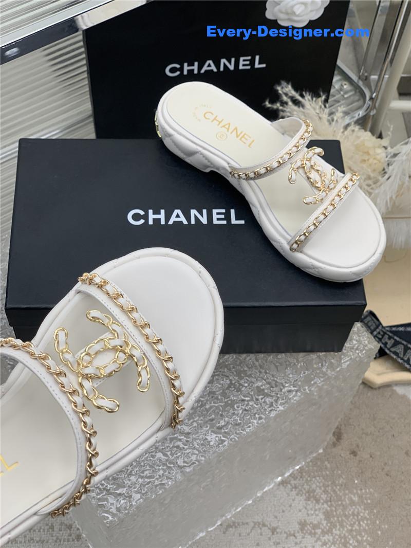 CC new silk sheepskin slippers