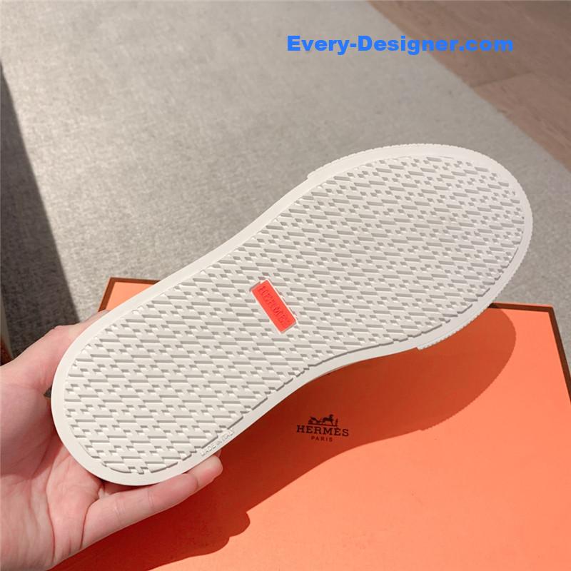 H**me5 british retro design white shoes