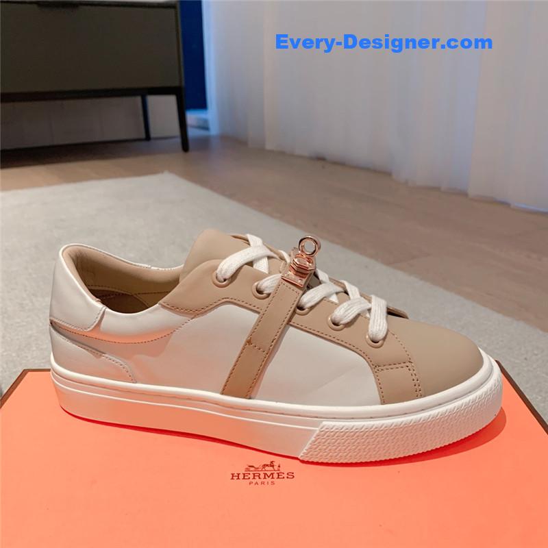 H**me5 british retro design white shoes