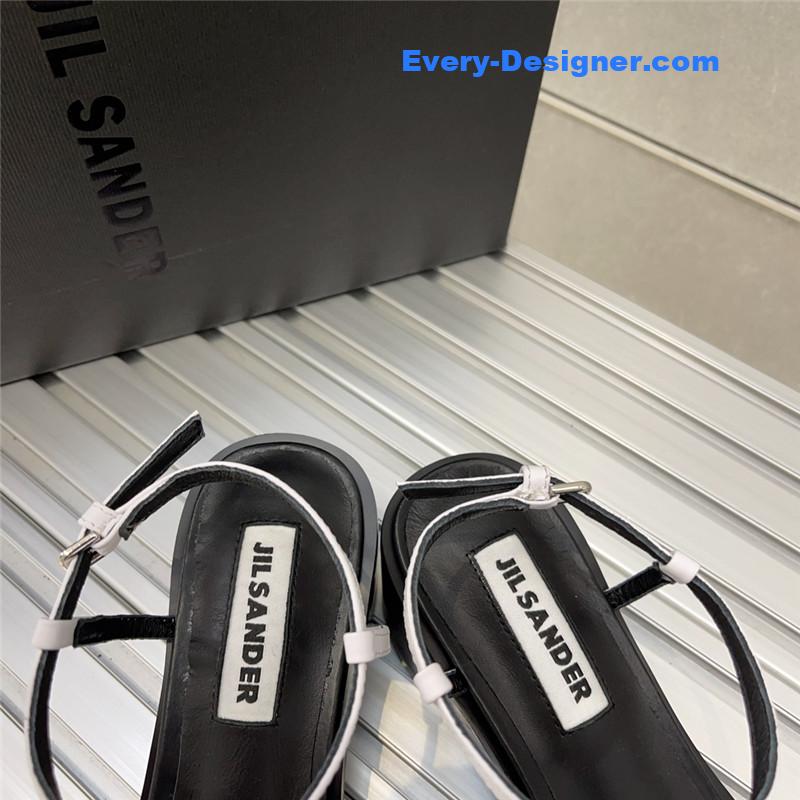 jil sander early spring jil sander flat slippers