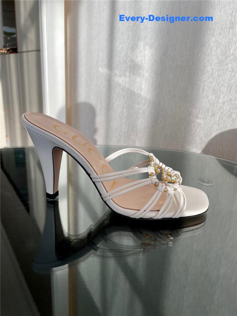 Gvc*1 new crystal embellished sandals and slippers