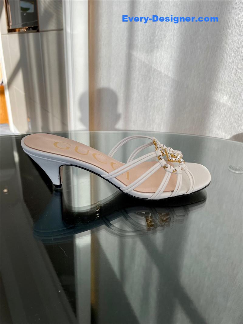 Gvc*1 new crystal embellished sandals and slippers