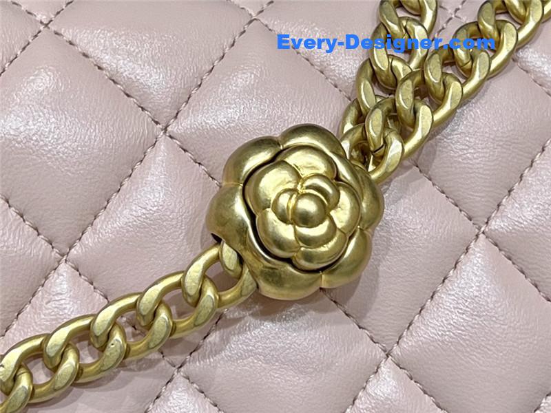Ch**el cf camellia flap bag small