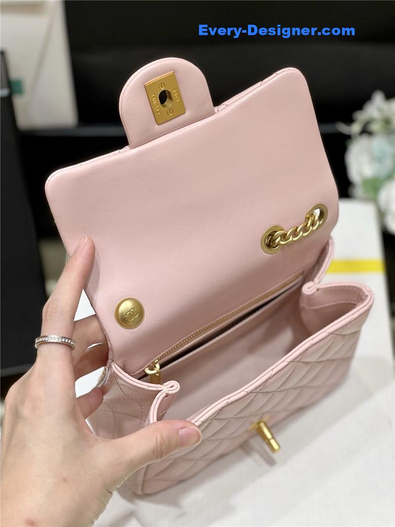 Ch**el cf camellia flap bag small