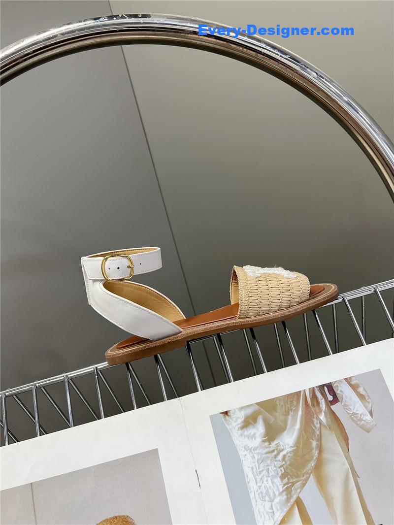 Ce1i*e logo flat sandals