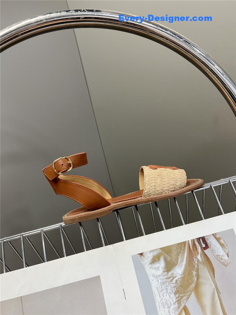 Ce1i*e logo flat sandals
