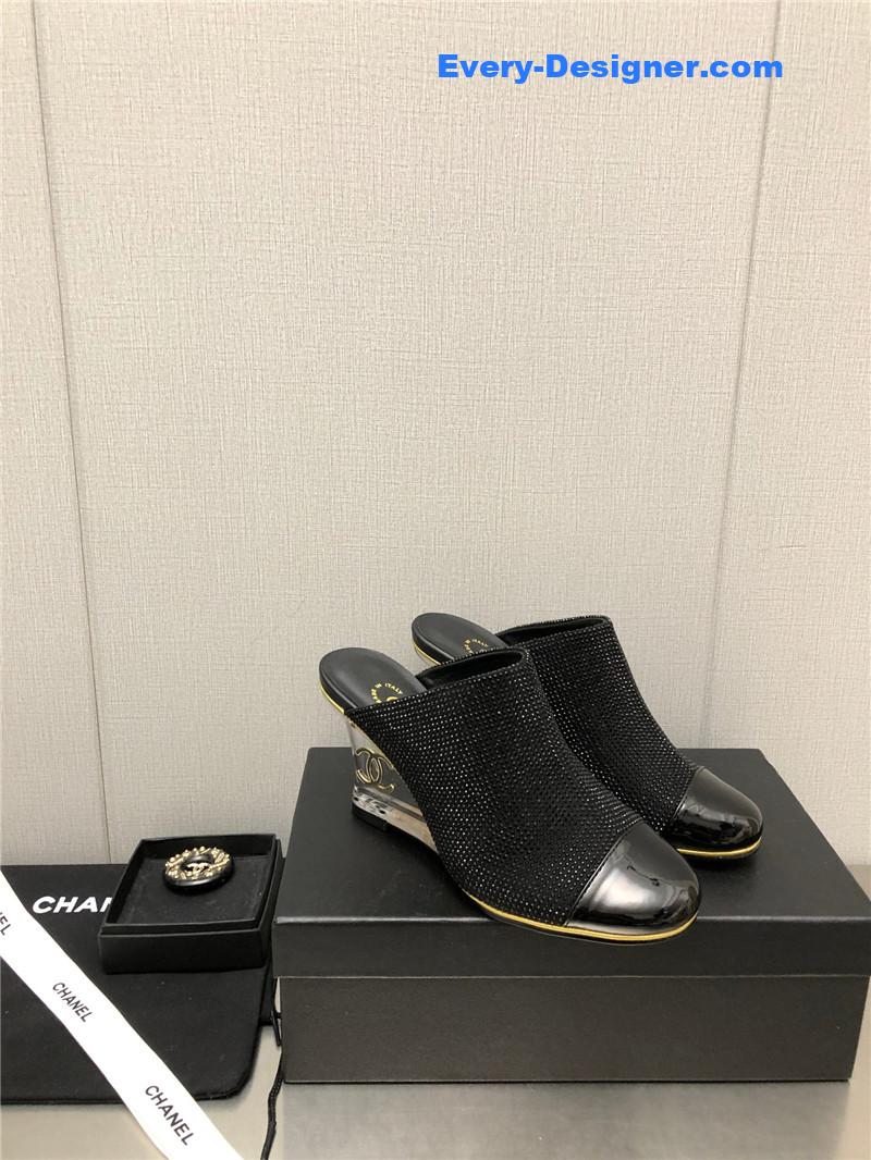 CC counter catwalk platform slippers
