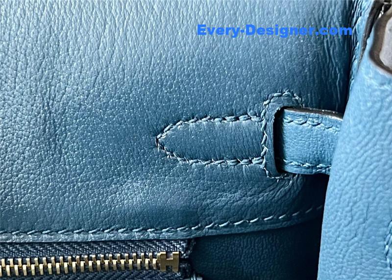 H**me5 birkin 25 suede bag