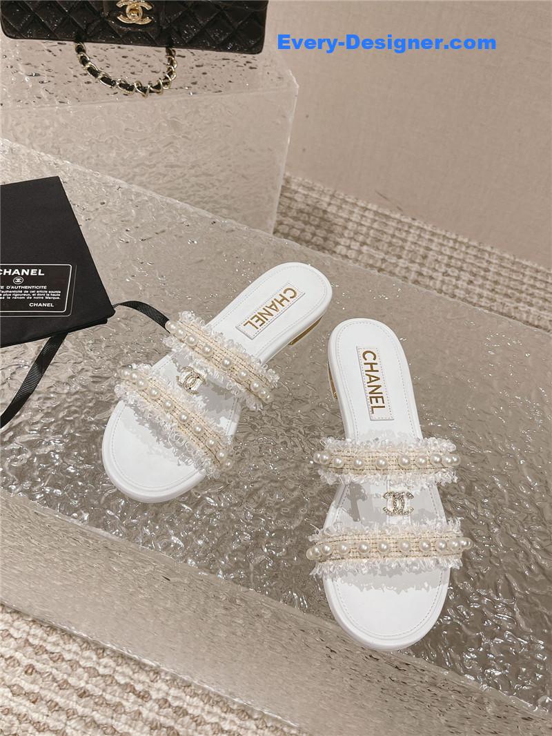 CC hot style double c sandals and slippers