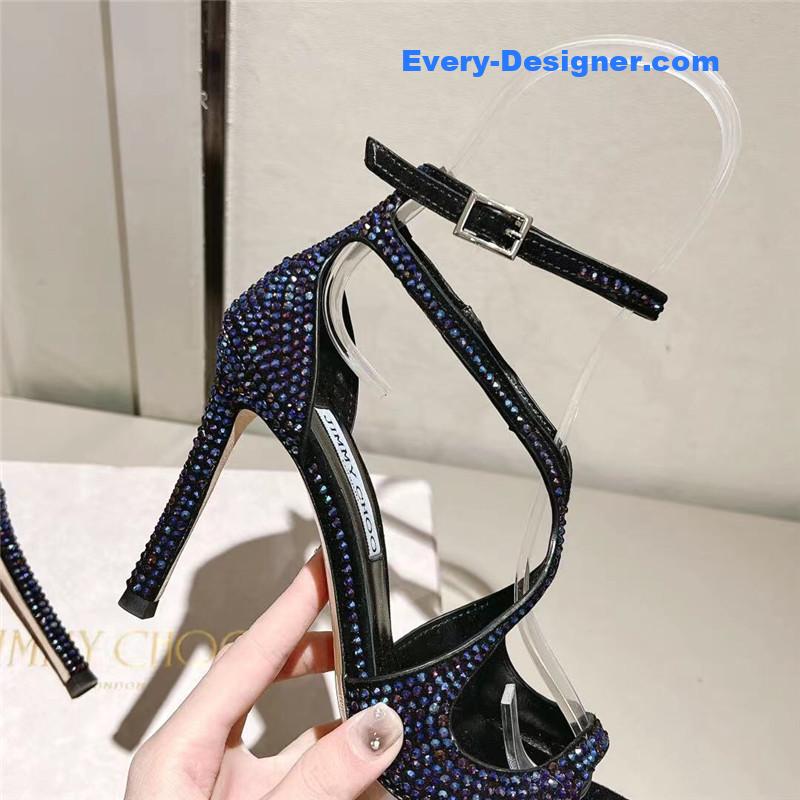j1m*y ch00 hot D1am0nd series high-heeled sandals