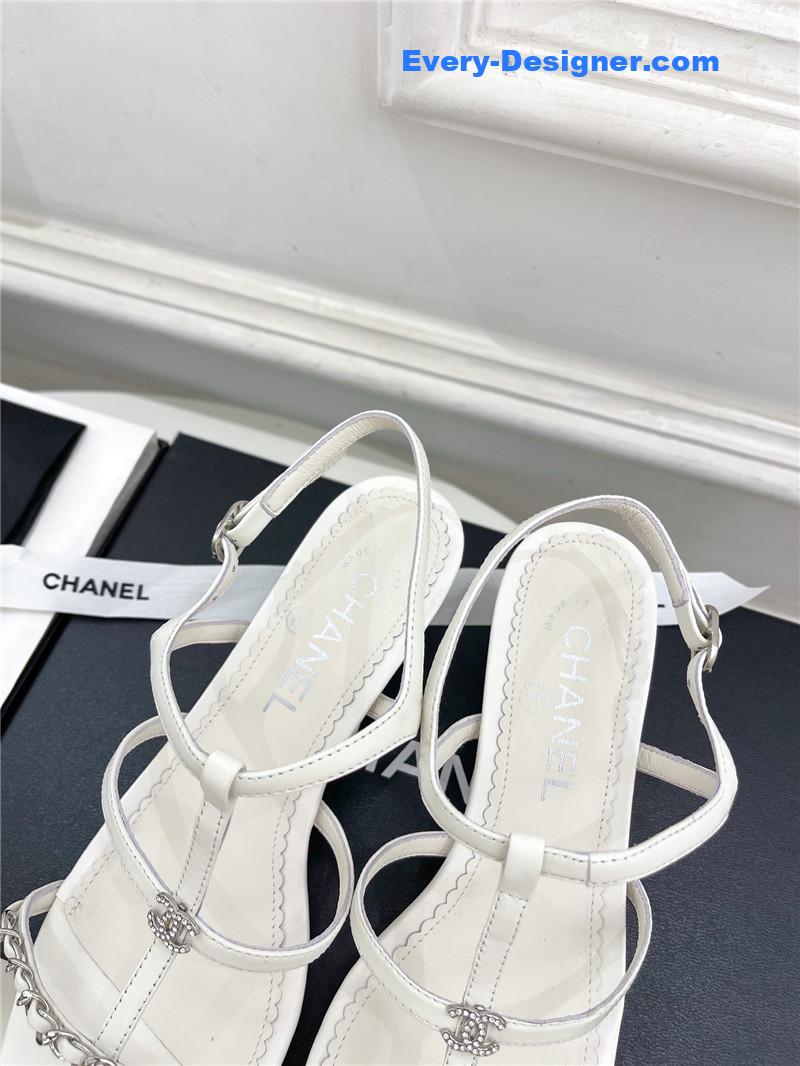 CC counter catwalk style chain sandals