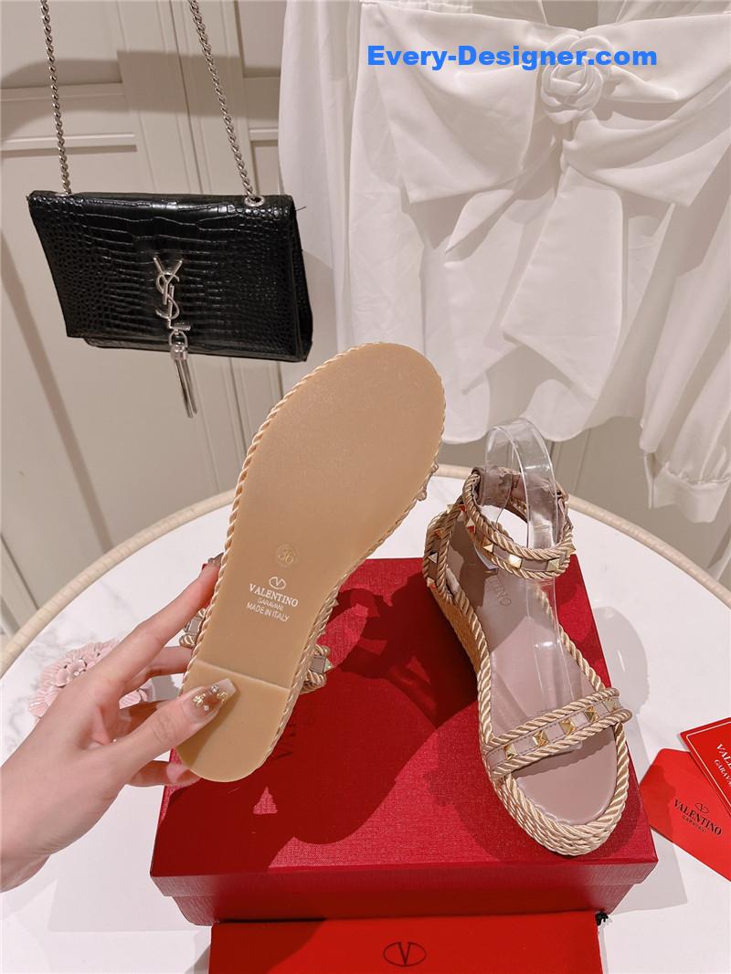Va1e*ntin0 studded sandals for women