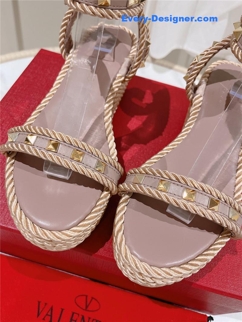 Va1e*ntin0 studded sandals for women