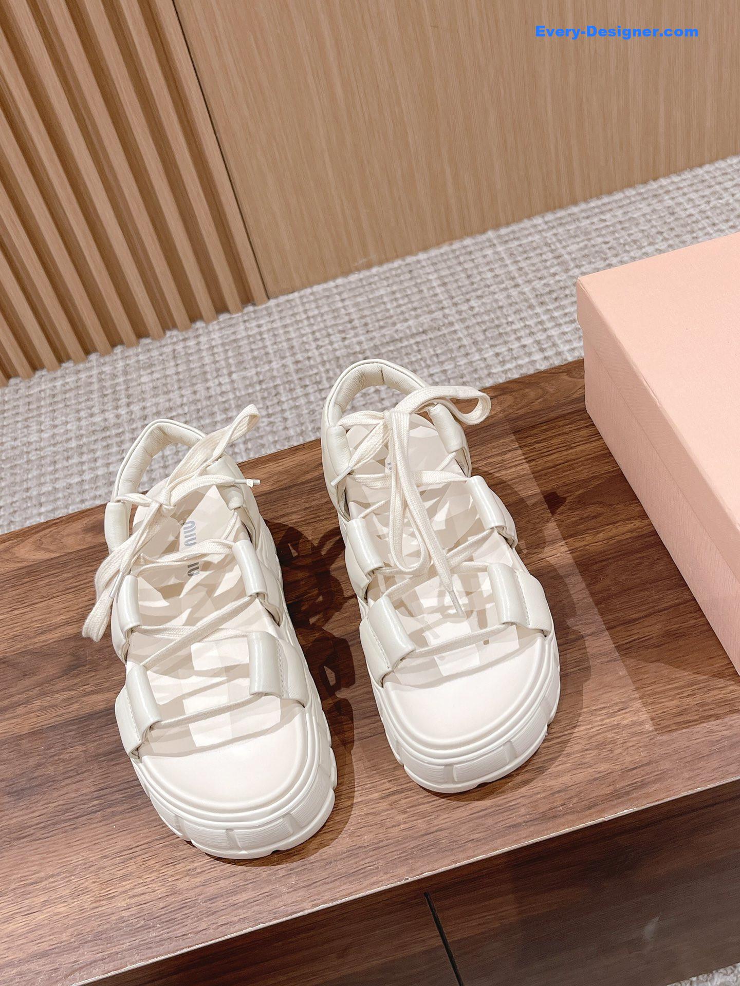 M1um1u spring and summer new casual strappy sandals