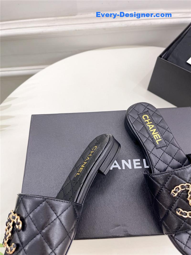 CC counter classic double C buckle slippers