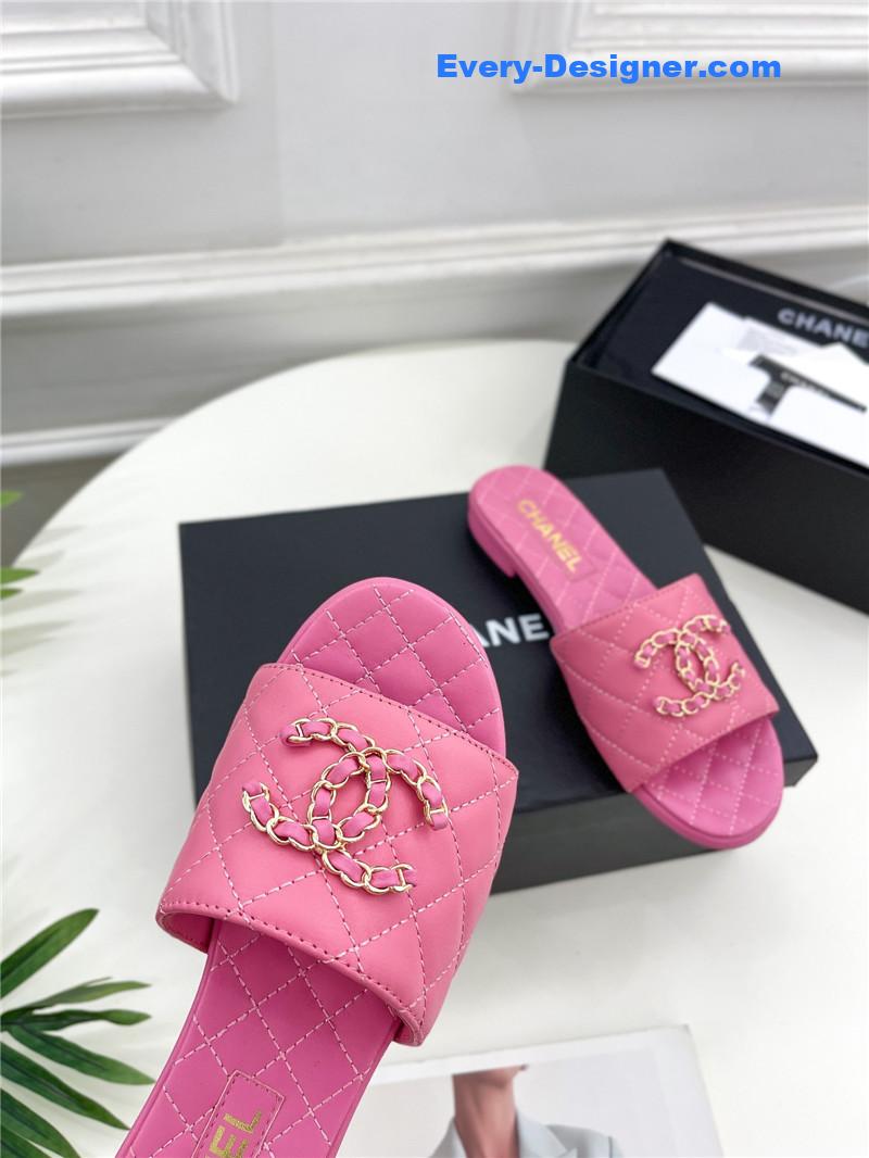 CC counter classic double C buckle slippers
