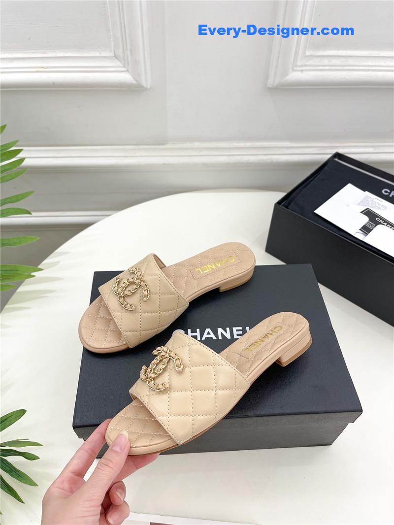 CC counter classic double C buckle slippers