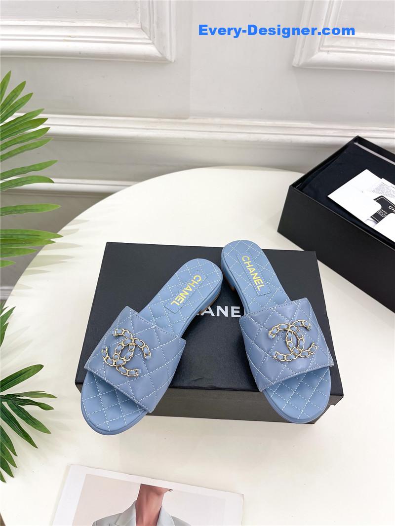 CC counter classic double C buckle slippers