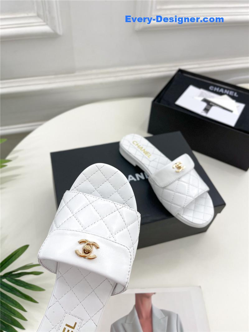 CC counter classic double C buckle slippers