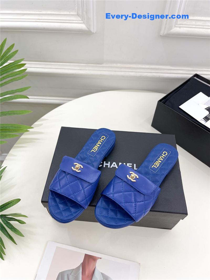 CC counter classic double C buckle slippers