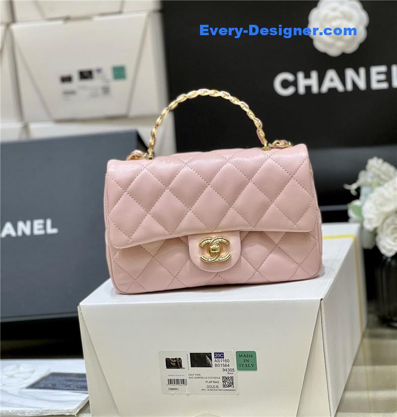 Ch**el cf handle mini bag