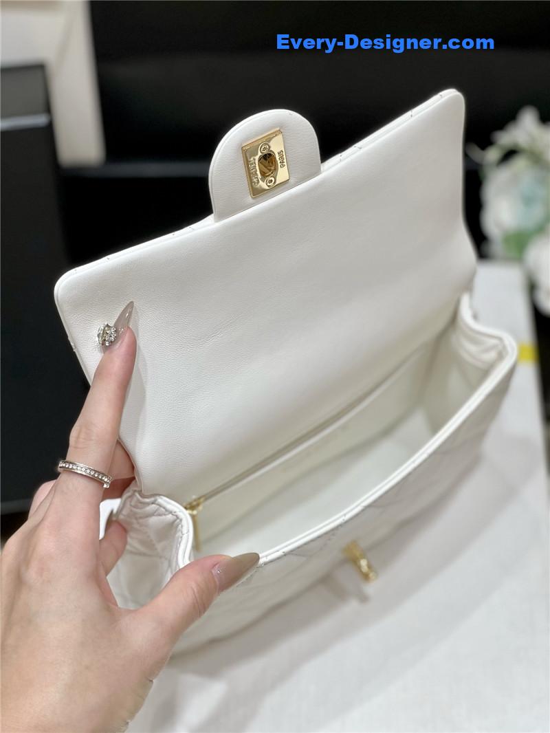 Ch**el cf mini lambskin bag