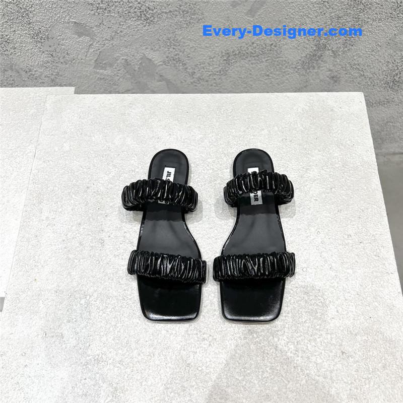jil sander spring and summer new catwalk sandals