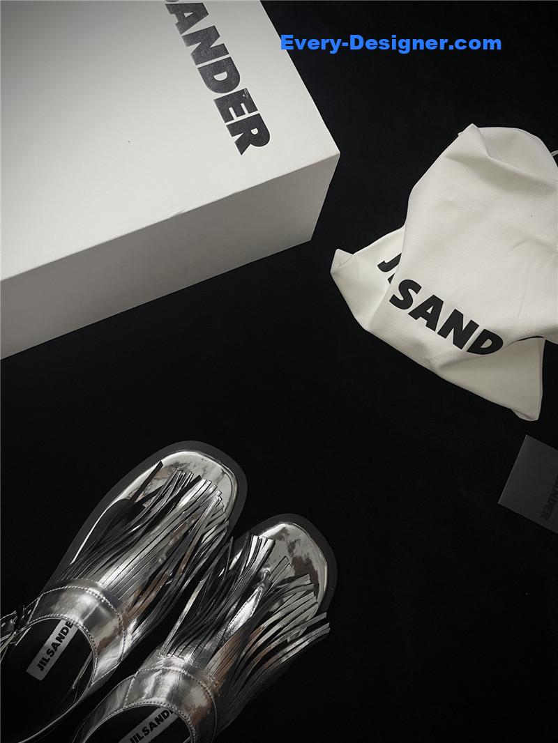 jil sander fashion tassel sandals