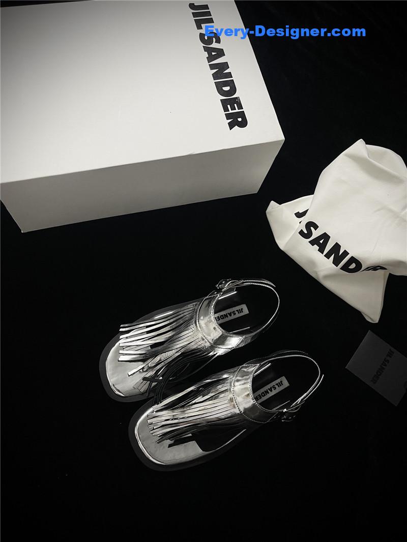 jil sander fashion tassel sandals