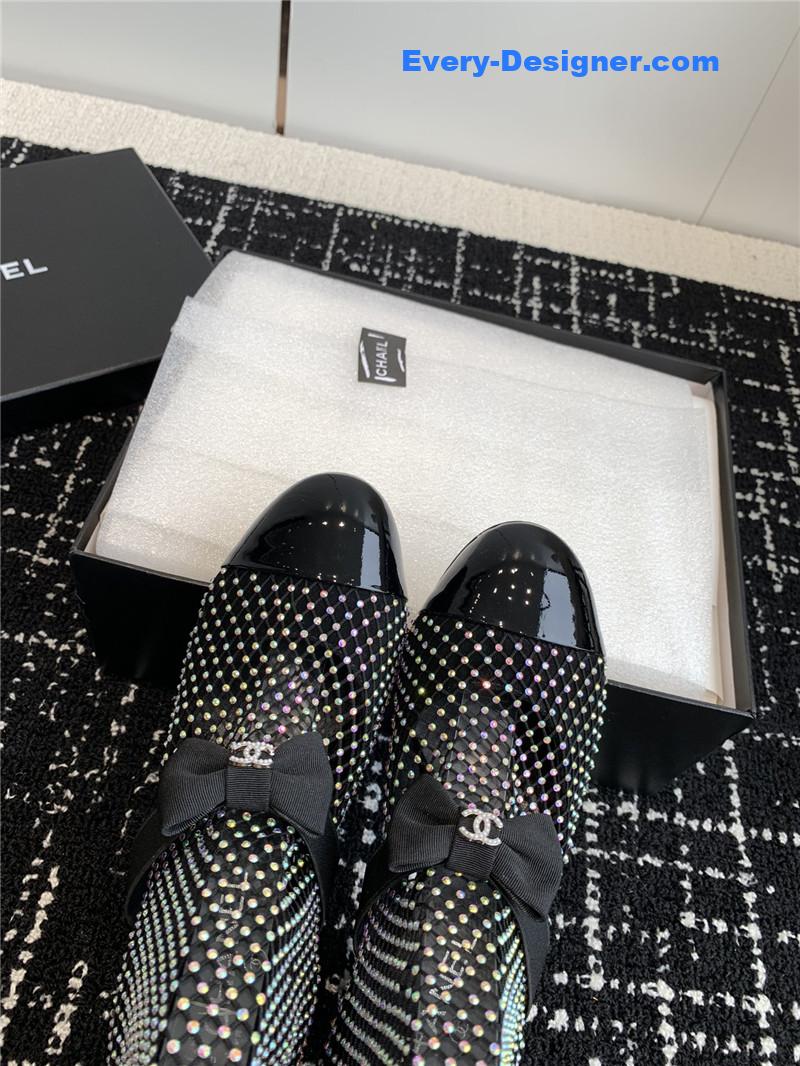 CC new Mary Jane mesh drill boots