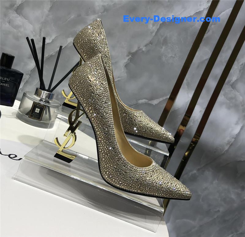 y51 new full D1am0nd y51 heel shoes