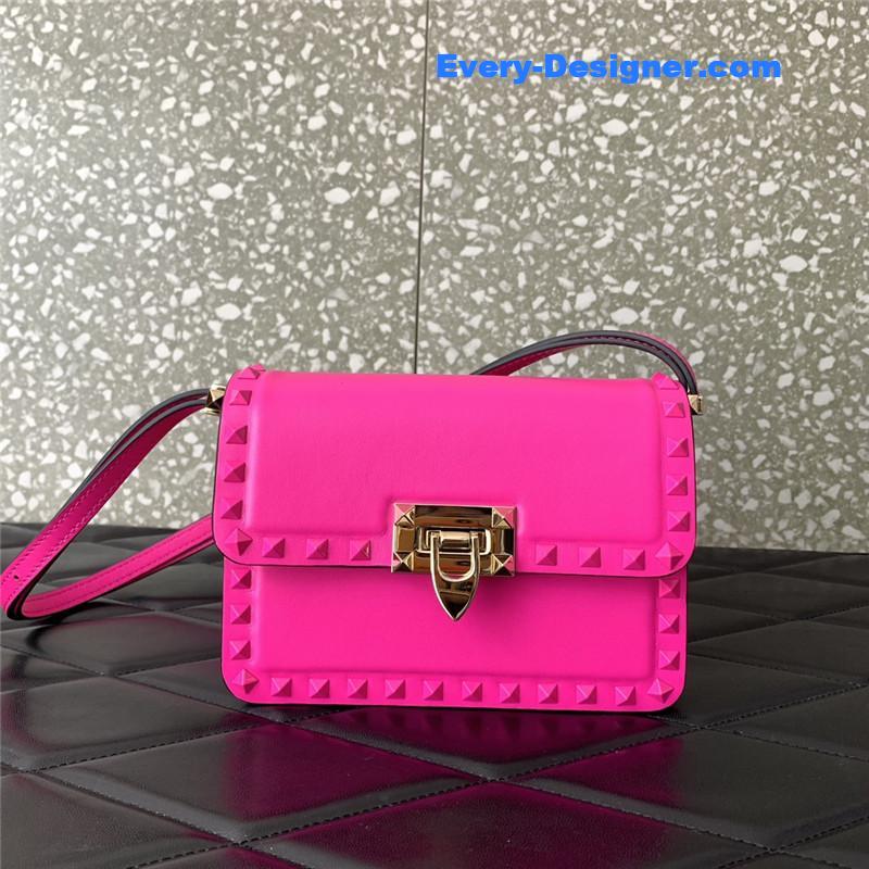 Va1e*ntin0 garavani rockstud23 small leather bag