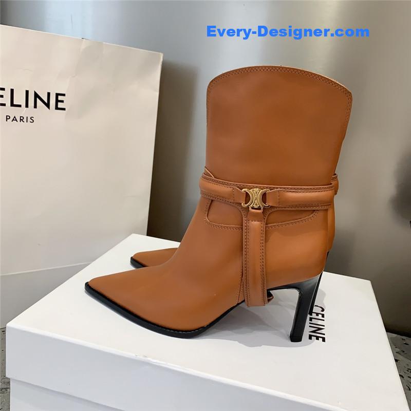 Ce1i*e vintage british style ankle boots