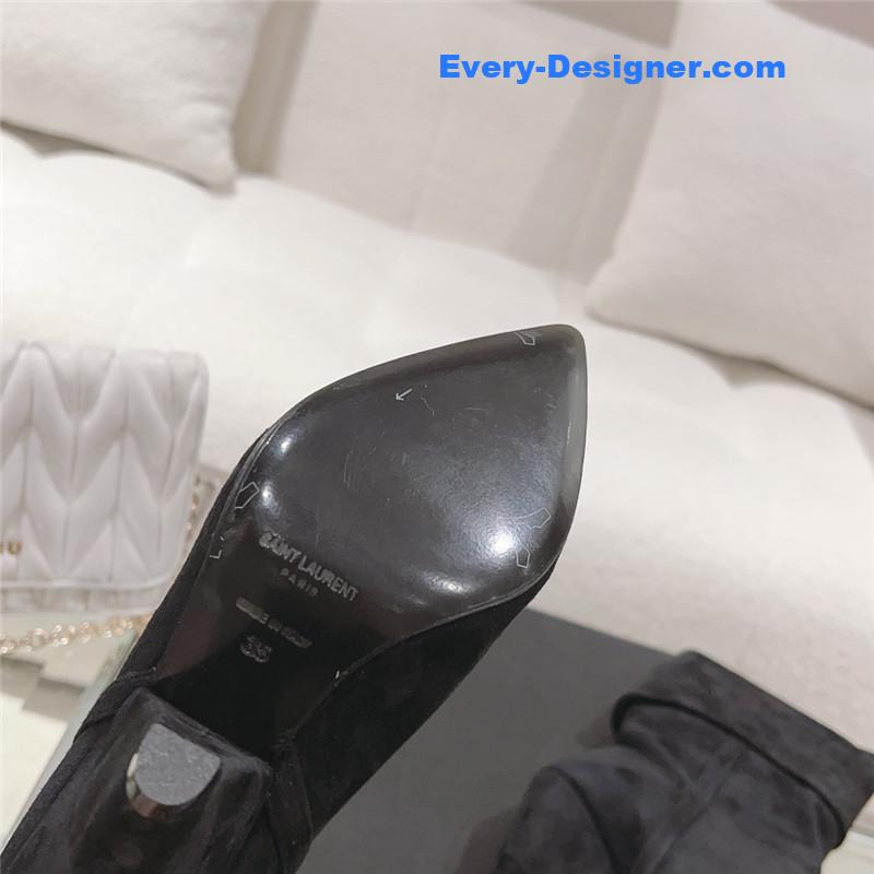 Y51 side pull boots ankle boots