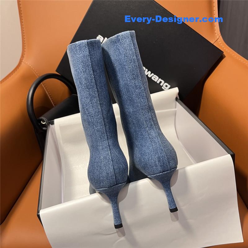 A1exa*der wang aw carter cowboy pointed ankle boots