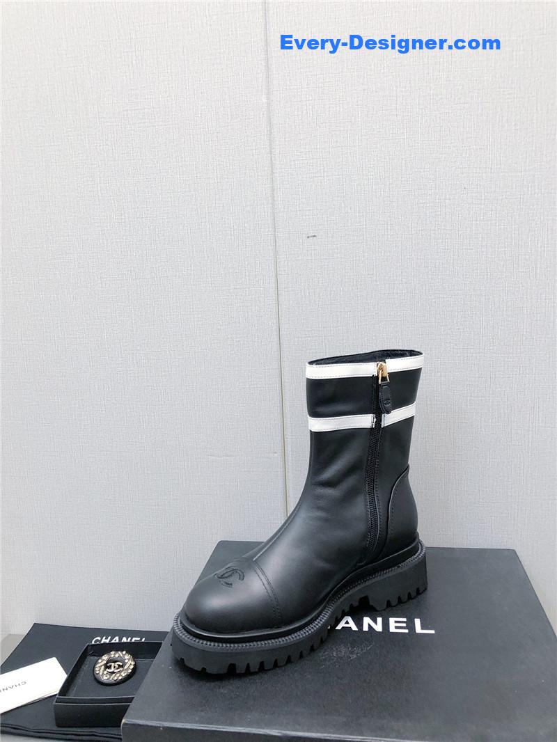 CC classic c embroidery ankle boots