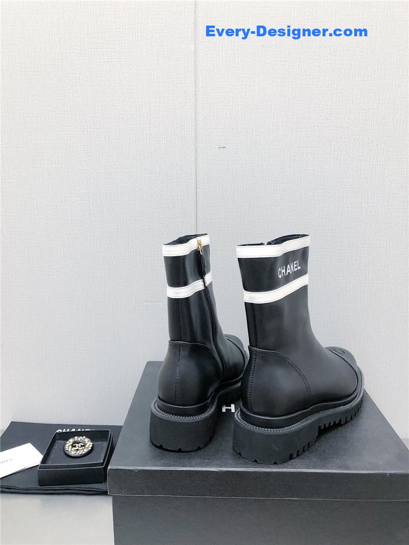 CC classic c embroidery ankle boots