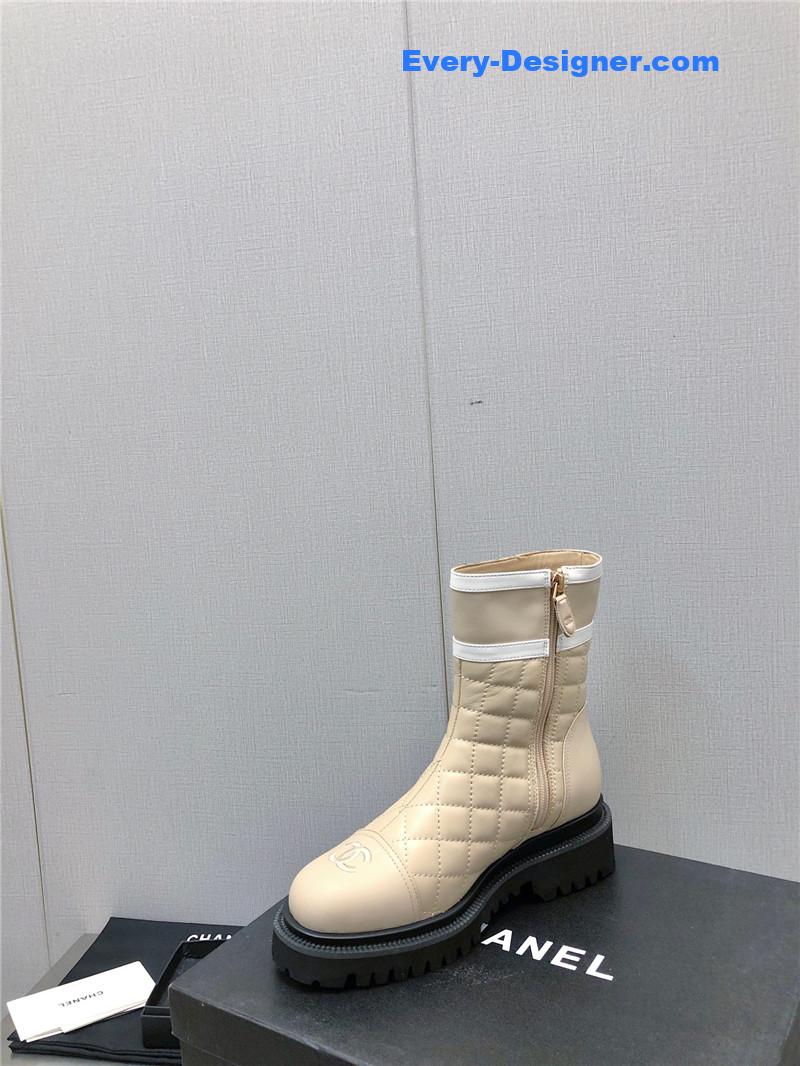 CC classic c embroidery ankle boots