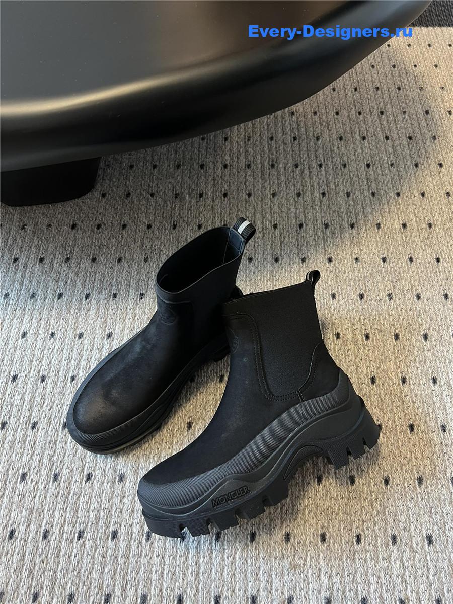 Moncler Outdoor Off-Road Boots Black