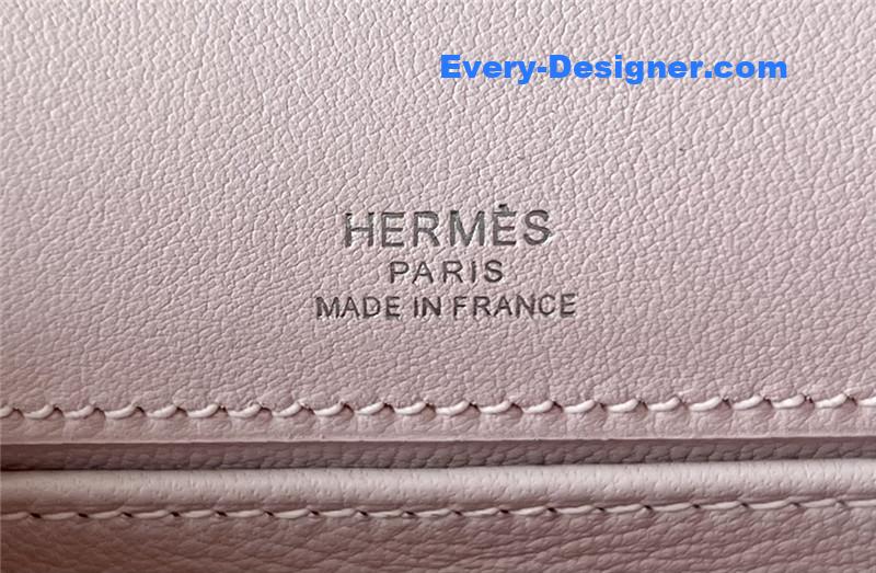 H**me5 kelly pochette swift leather bag