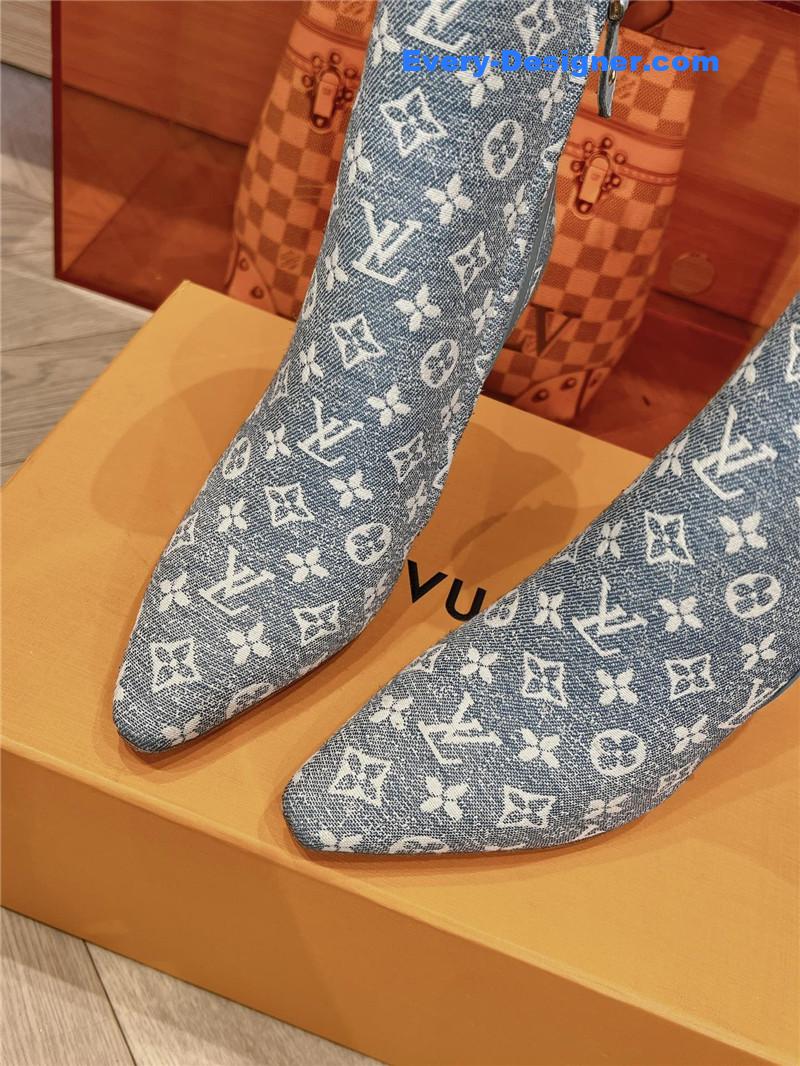 l0vis Vvtt0n lv logo printed short boots