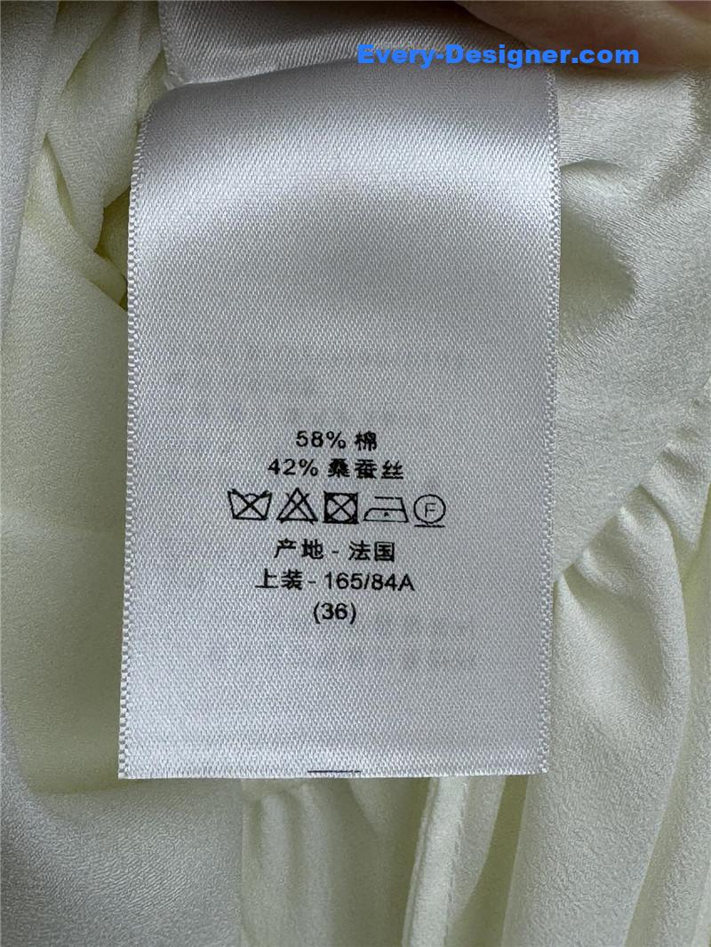 D10r v-neck waist dress